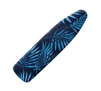 Large Ironing Board Cover Blue Leaves Ironing Board Covers Large Universal Decoration Easy Fit Machine Washable Breathable Polyester Resist Scorching and Staining XL