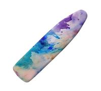 Large Ironing Board Cover Blue Purple Ironing Board Covers Large Universal Decoration Easy Fit Machine Washable Breathable Polyester Resist Scorching and Staining 2XL