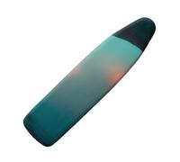 Large Ironing Board Covers 150 X 50 Light Gray Green Scorch Resistant With Thick Felt Padding Elasticated Edge ,Polyester Cotton Non Slip Design For Smooth & Efficient Ironing At Home