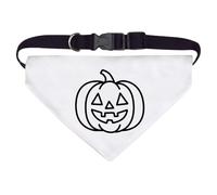 Large 'Jack 'o' Lantern' Dog/Cat/Pet Bandana (PD00064670)