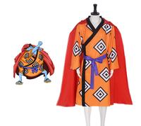 (Large) Jinbe Style Whale Shark Costume - Pirate Cosplay Outfit for Halloween & Parties