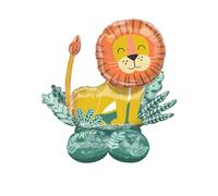 Large Jungle Lion Get Wild Airloonz Uninflated Balloon