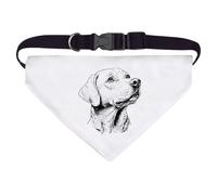 Large 'Labrador Retriever ' Dog/Cat/Pet Bandana (PD00061892)