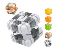 Large Labyrinth 3D Maze Cube,3D Magic Roller Ball Puzzles Maze Cube,Spatial Awareness Brain Training Toy, Educational Focus Game Gift for Adults Teens for Stress Relief & Logic Development