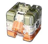 Large Labyrinth 3D Maze Cube, Brain Teaser Cube Toy, Logical Challenge 3x3 Maze PuzzleCube Toy for Stress Relief & Logic Development,Labyrinth Puzzle CubesMazes Game for Kids and Adults (B)