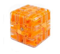 Large Labyrinth 3D Maze Cube, Engaging Brain Teaser Toy, Dual-Use Spatial Logic Thinking Training Toy, Educational Focus Game Gift for Adults Teens for Stress Relief & Logic Development D