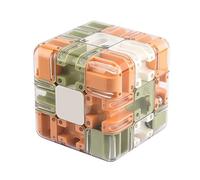 Large Labyrinth 3D Maze Cube, Engaging Brain Teaser Toy for Stress Relief & Logic Training, High - Difficulty Puzzle Challenge Gift for Kids and Adults