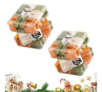 Large Labyrinth 3D Maze Cube - Engaging Brain Teaser Toy, High - Difficulty Puzzle, 3D Maze Magic Cube & Ball, Brain Training Puzzle (2 PC)