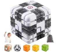 Large Labyrinth 3D Maze Cube,Engaging Brain Teaser Toy,Logical Challenge 3x3 Maze Puzzle Cube Toy for Stress Relief and Logic Development,Labyrinth Puzzle Cubes Mazes Game for Kids and Adults
