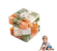 Large Labyrinth 3D Maze Cube - Engaging Brain Teaser Toy,Puzzle Maze Ball Labyrinth Cube,Brain Training Maz-e Magic Cub-e Ball,Improve Spatial Recognition and Cultivate Logical Thinking (1PCS)