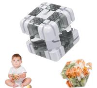Large Labyrinth 3D Maze Cube - Engaging Brain Teaser Toy, Spatial Awareness Brain Training Toy, Educational Focus Game Gift for Adults Teens for Stress Relief & Logic Development