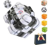 Large Labyrinth 3D Maze Cube,Engaging Brain Teaser Toy, Spatial Awareness Brain Training Toy for Stress Relief & Logic Development, Educational Focus Game Gift for Adults Teens (White-Black)