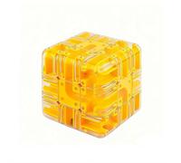 Large Labyrinth 3D Maze Cube - Engaging Brain Teaser Toy,Spatial Awareness Brain Training Toy for Stress Relief & Logic Development,Marble Magic Challenge Mazes Ball