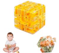 Large Labyrinth 3D Maze Cube - Engaging Brain Teaser Toy, Spatial Awareness Brain Training Toys, Educational Focus Game Gift for Adults Teens for Stress Relief & Logic Development