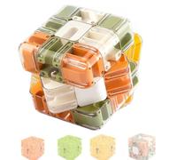 Large Labyrinth 3D Maze Cube, Logical Challenge 3x3 Maze Puzzle Cube Toy for Stress Relief & Logic Development, Spatial Awareness Brain Training Puzzle (#02)