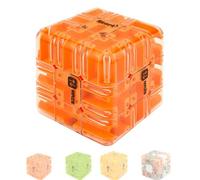 Large Labyrinth 3D Maze Cube, Logical Challenge 3x3 Maze Puzzle Cube Toy for Stress Relief & Logic Development, Spatial Awareness Brain Training Puzzle (#05)