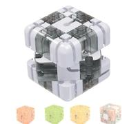 Large Labyrinth 3D Maze Cube, Logical Challenge 3x3 Maze Puzzle Cube Toy for Stress Relief & Logic Development, Spatial Awareness Brain Training Puzzle (#03)