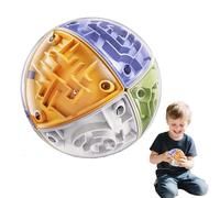 Large Labyrinth 3D Maze Cube, Logical Challenge 3x3 Maze Puzzle Cube Toy for Stress Relief & Logic Development, Educational Focus Game Gift For Home Family Gatherings (#E)