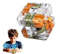 Large Labyrinth 3D Maze Cube，SiumPklay Logical Challenge 3x3 Maze Puzzle Cube Fidgets，High - Difficulty Puzzle Challenge for Kids & Adults，Educational Focus Game Gift For Home Family