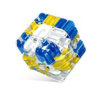 Large Labyrinth 3D Maze Puzzle Cube, Brain Teaser Cube Toy, 3x3 Logical Challenge Rolling Ball Puzzle Toy, Stress Relief Educational Focus Interactive Game Gift for Kids & Adults