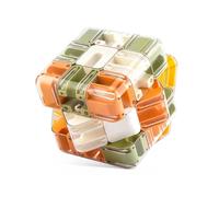 Large Labyrinth 3D Maze Puzzle Cube, Brain Teaser Cube Toy, 3x3 Logical Challenge Rolling Ball Puzzle Toy, Stress Relief Educational Focus Interactive Game Gift for Kids & Adults