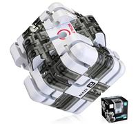 Large labyrinth 3D Maze Puzzle Cube - Engaging Brain Teaser Toy, Logical Challenge 3D Maze Puzzle Cube Toy for Stress Relief & Logic Development, Educational Focus Game Gift for Adults Teens (#02)