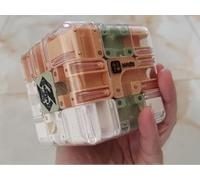 Large Labyrinth 3D Puzzle Maze Cube, 3D Magic Cube Maze Ball Puzzle with Dual-Use Magic Cube Design to Improve Spatial Recognition, Logical Thinking & Focus (Stress-Relief Educational Sensory Gift)