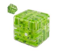 Large Labyrinth 3D Puzzle Maze Cube - Engaging Brain Teaser Toy, High Difficulty Puzzle, 3D Magic Cube Maze Ball Puzzles - Spatial Awareness Brain Training Toy (Style B,2PCS)