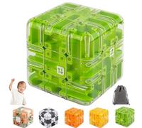 Large Labyrinth 3D Puzzle Maze Cube - Engaging Brain Teaser Toy labrynth game Cube, Interactive Maze Game Cubes, High - Difficulty Education Sensory Toys Gift for Kids and Adults (1pc-C)