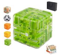 Large Labyrinth 3D Puzzle Maze Cube - Engaging Brain Teaser Toy, Labyrinth Puzzle Maze Cube, for Developing Cognitive Skill In Children And Adult Fun Party Gathering (C)