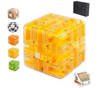 Large Labyrinth 3D Puzzle Maze Cube - Engaging Brain Teaser Toy, Labyrinth Puzzle Maze Cube, for Developing Cognitive Skill In Children And Adult Fun Party Gathering (E)