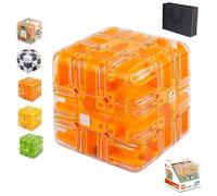 Large Labyrinth 3D Puzzle Maze Cube - Engaging Brain Teaser Toy, Labyrinth Puzzle Maze Cube, for Developing Cognitive Skill In Children And Adult Fun Party Gathering (D)