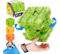 Large Labyrinth 3D Puzzles Maze Cube 2026 New STEM Montessori Engaging Brain Teaser Toy The Fidget Game for Kids & Teenage & Audlt (Green)
