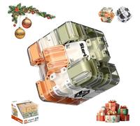 Large Labyrinth 3D Puzzles Maze Cube - Brain Teaser Maze Game for Spatial Thinking & Logic, Dual-Use Toy for Stress Relief, Unique Christmas Surprise for Men & Women (green)