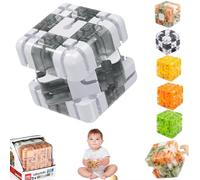 Large Labyrinth 3D Puzzles Maze Cube - Engaging Brain Teaser Toy, High - Difficulty Puzzle, 3D Maze Magic Cube & Ball, Brain Training Puzzle