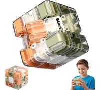 Large Labyrinth 3D Puzzles Maze Cube - Engaging Brain Teaser Toy, Labyrinth Puzzle Cube Interactive Maze Game, High - Difficulty Puzzle, Education Sensory Toys Gift for Kids and Adults