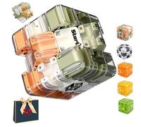 Large Labyrinth 3D Puzzles Maze Cube, Engaging Brain Teaser Toy, Spatial Awareness Brain Training Toy for Stress Relief & Logic Development, Educational Focus Game Gift for Adults Teens (B)