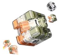 Large Labyrinth 3D Puzzles Maze Cube - Improves Spatial Thinking & Logic, Dual-Use Brain Teaser Toy, Stress Relief Fidget Toy for Adults (green)