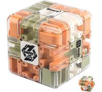 Large Labyrinth 3D Puzzles Maze Cube, Labyrinth Puzzle Cube Interactive Maze Game, 3D Brain Mazes Games Brain Teaser Game, Puzzle Mazes Balance Labyrinths Rolling Ball Toys, Educational Games For Kids