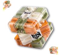 Large Labyrinth 3DPuzzle Maze Cube - Engaging Brain Teaser Toy, 2026 New 3D Maze Magic Cube & Ball, Challenging Logic Puzzles Ball, Spatial Awareness Focus Training Cubes (MixColor)