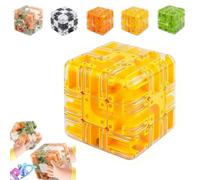 Large Labyrinth Puzzle 3D Mazes Cube,Magic Puzzle Maze Cube,Spatial Awareness Brain Training Toy for Stress Relief & Logic Development,Brain Teaser Toy Educational Focus Game for Adults Teens