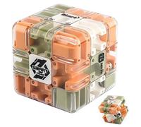 Large Labyrinth Puzzle Maze Cube, Magic 3D Maze Ball Cube, Engaging Brain Teaser Toy, Spatial Logic Puzzle for Kids and Adults, Mind Teaser Challenge Game 1pc