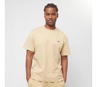 (Large) Lacoste Men's Beige Crew Neck T-Shirt Short Sleeve
