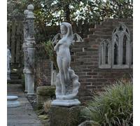 Large Lady Statue standing in Shell Conservatory Statue