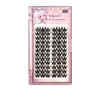 Large Lash Clusters with DIY Eyelash Extension Kit Elf False Manga Self Application At Home
