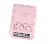 Large LCD Digital Timer with 9999 Days Countdown for Kitchen Gym Work Area Loud Beep Timer Visual Alert