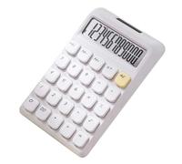 Large LCD Display Calculator Big Button Solar Battery Double Power for Home School Practical Applications Large LCD Calculator