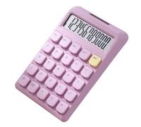 Large LCD Display Calculator Big Button Solar Battery Double Power for Home School Practical Applications Large LCD Calculator