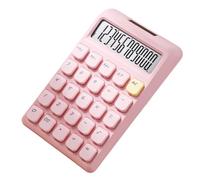 Large LCD Display Calculator Big Button Solar Battery Double Power for Home School Practical Applications Large LCD Calculator