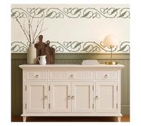 Large Leaf Border Wall Stencil Painting Reusable Template Home Decor